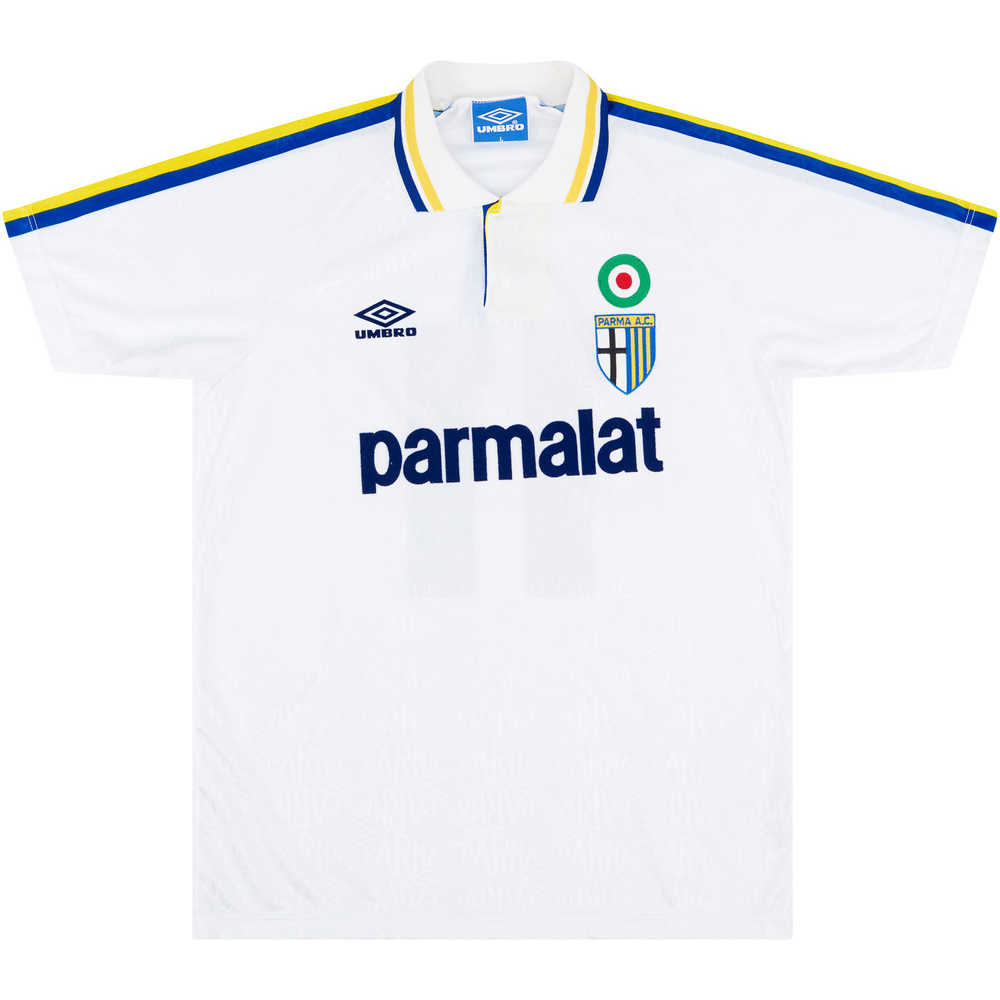 1992-93 Parma Home Shirt #11 (Excellent) L