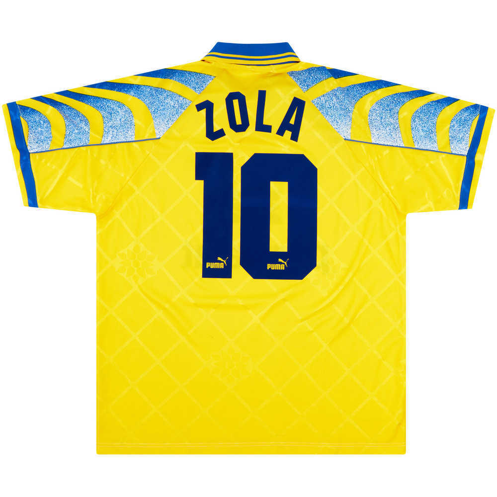 1995-97 Parma Third Shirt Zola #10 (Excellent) XL