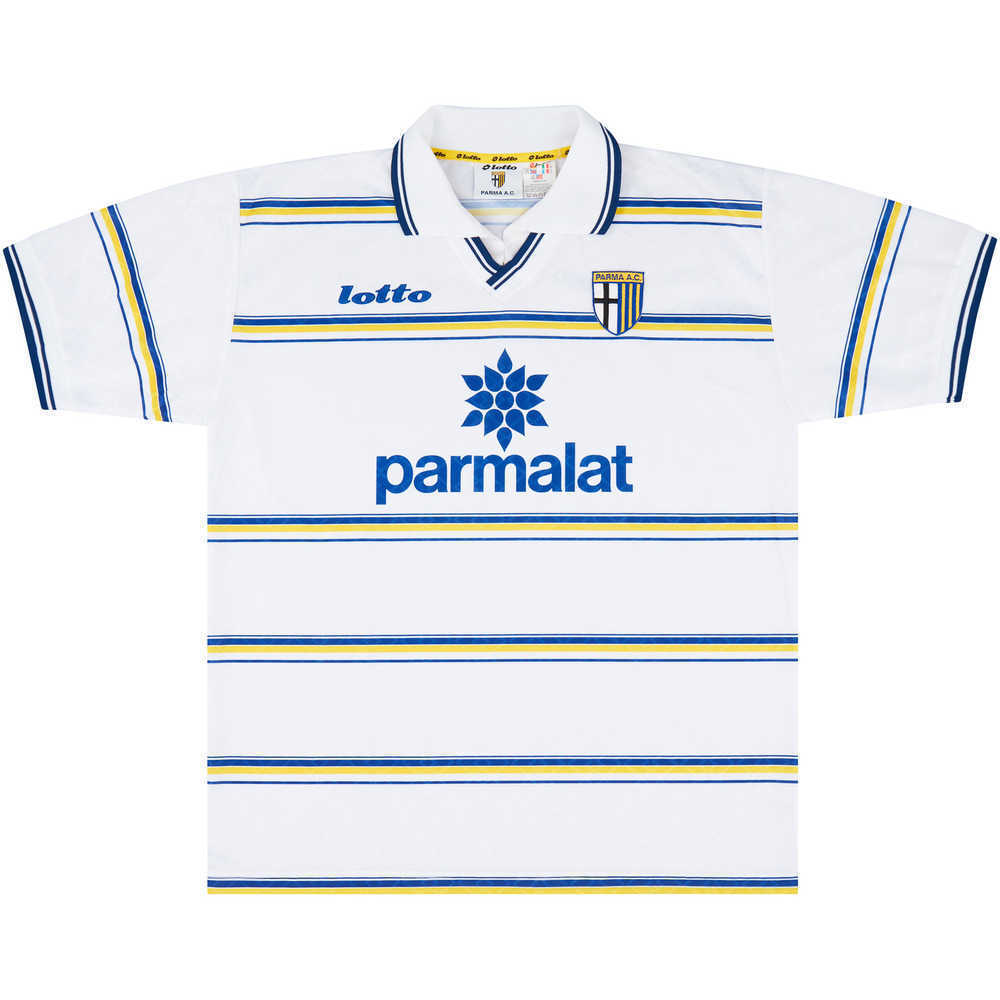 1998-99 Parma Away Shirt *Mint* L/XL