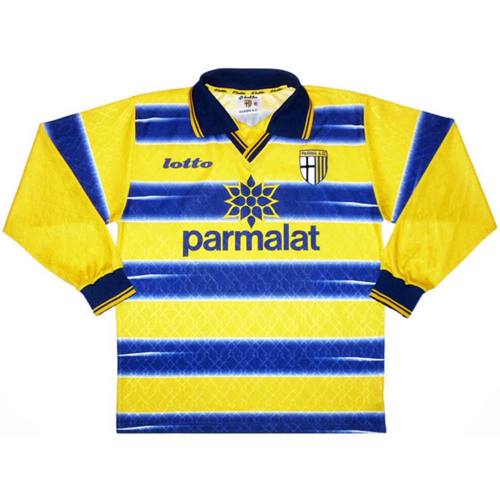 1998-99 Parma Home L/S Shirt (Excellent) M