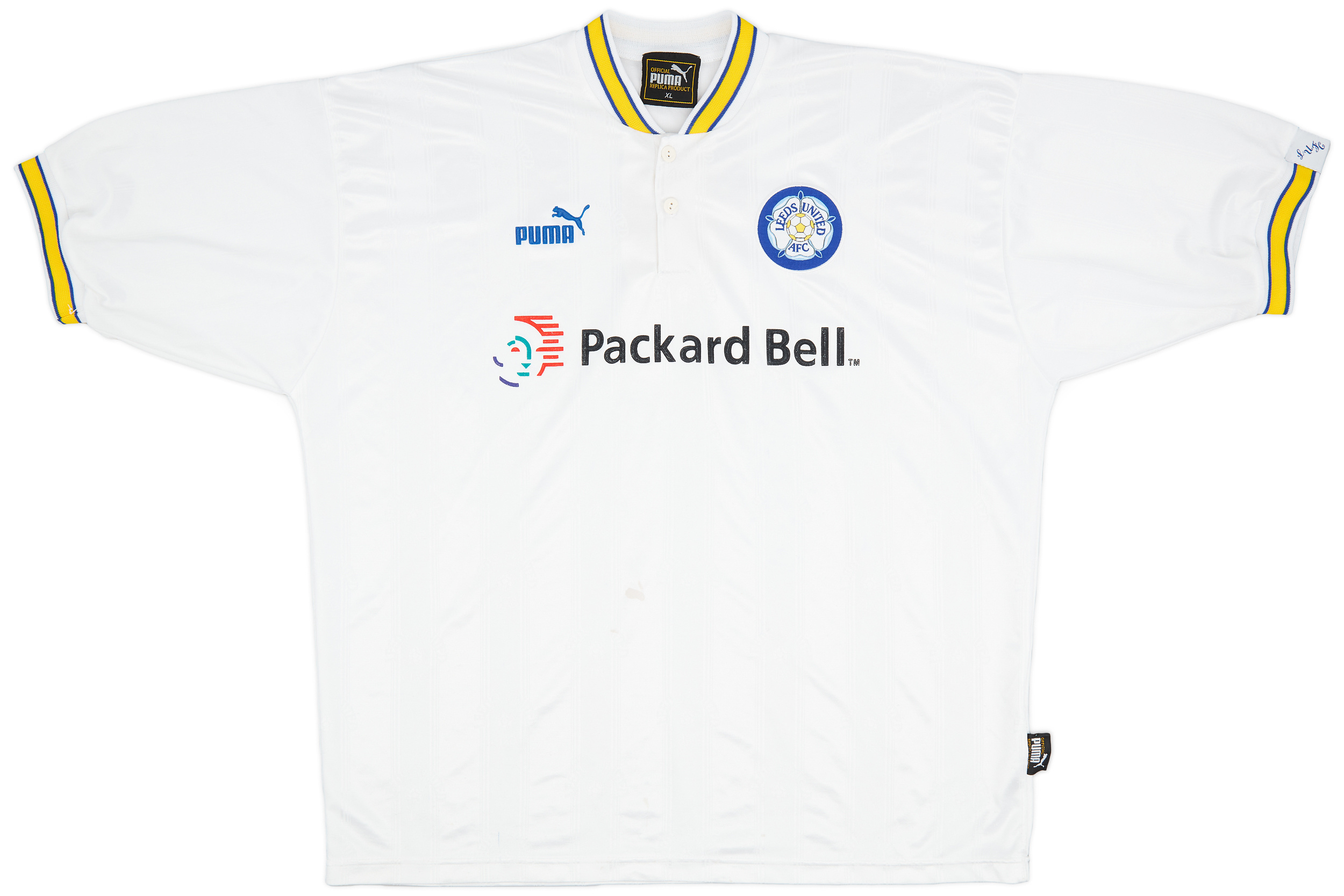 1996-98 Leeds United Home Shirt - 7/10 - ()