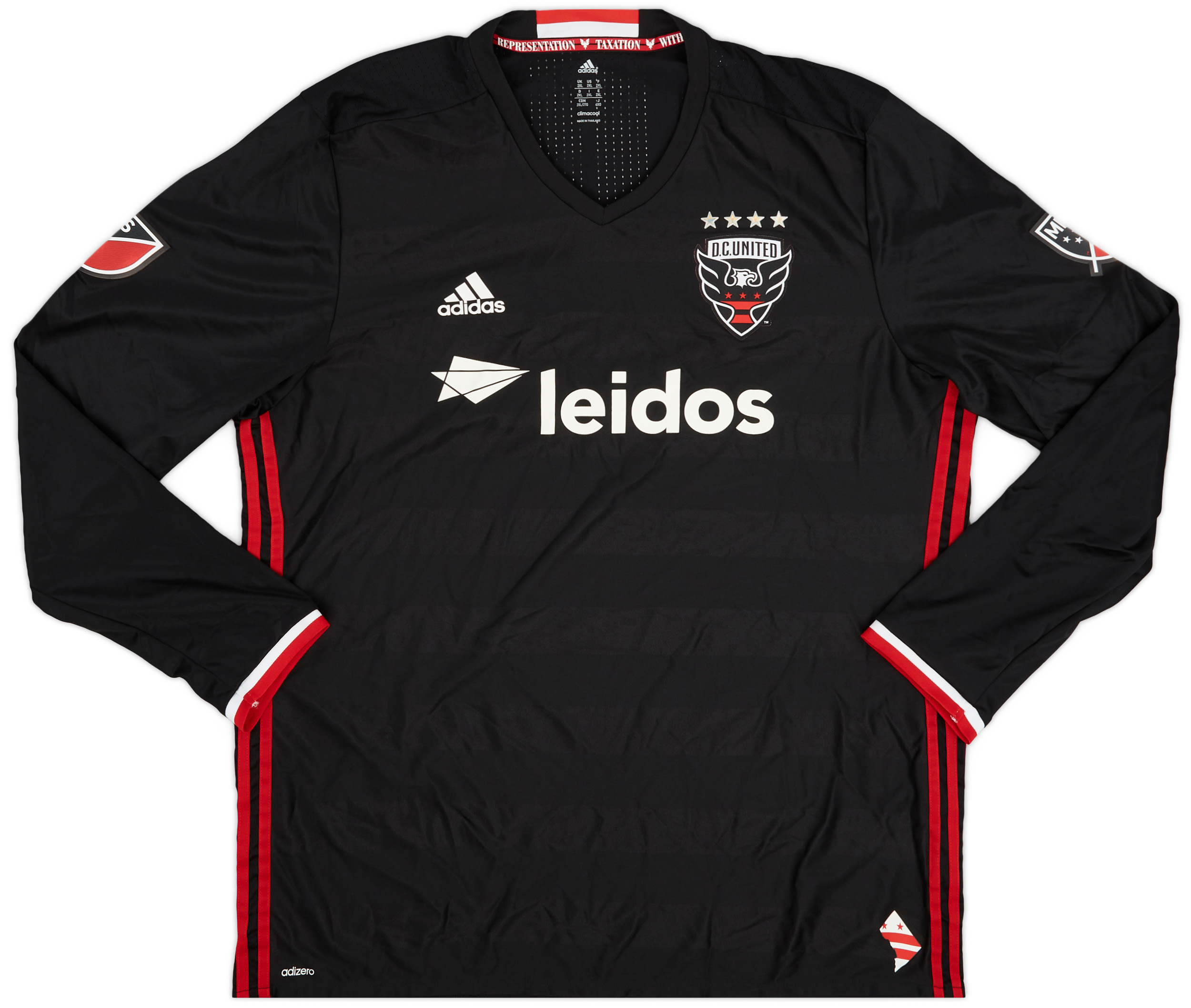 2016 DC United Authentic Home Shirt - 9/10 - ()