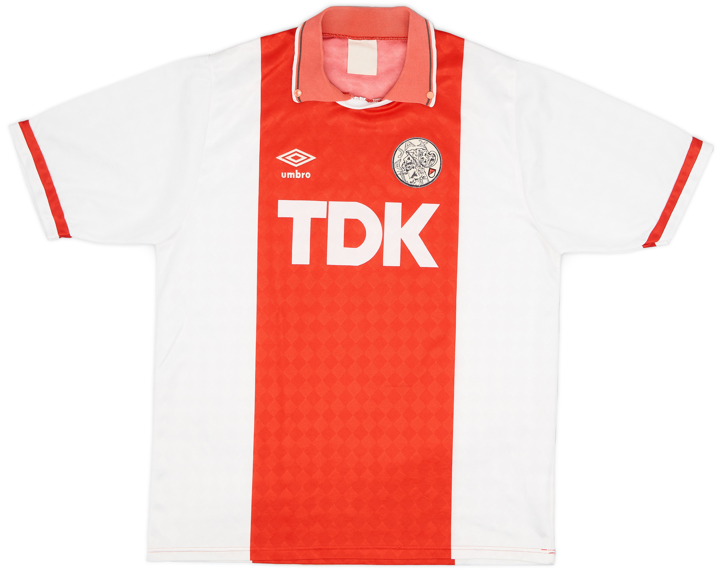 1989-91 Ajax Home Shirt - 8/10 - ()