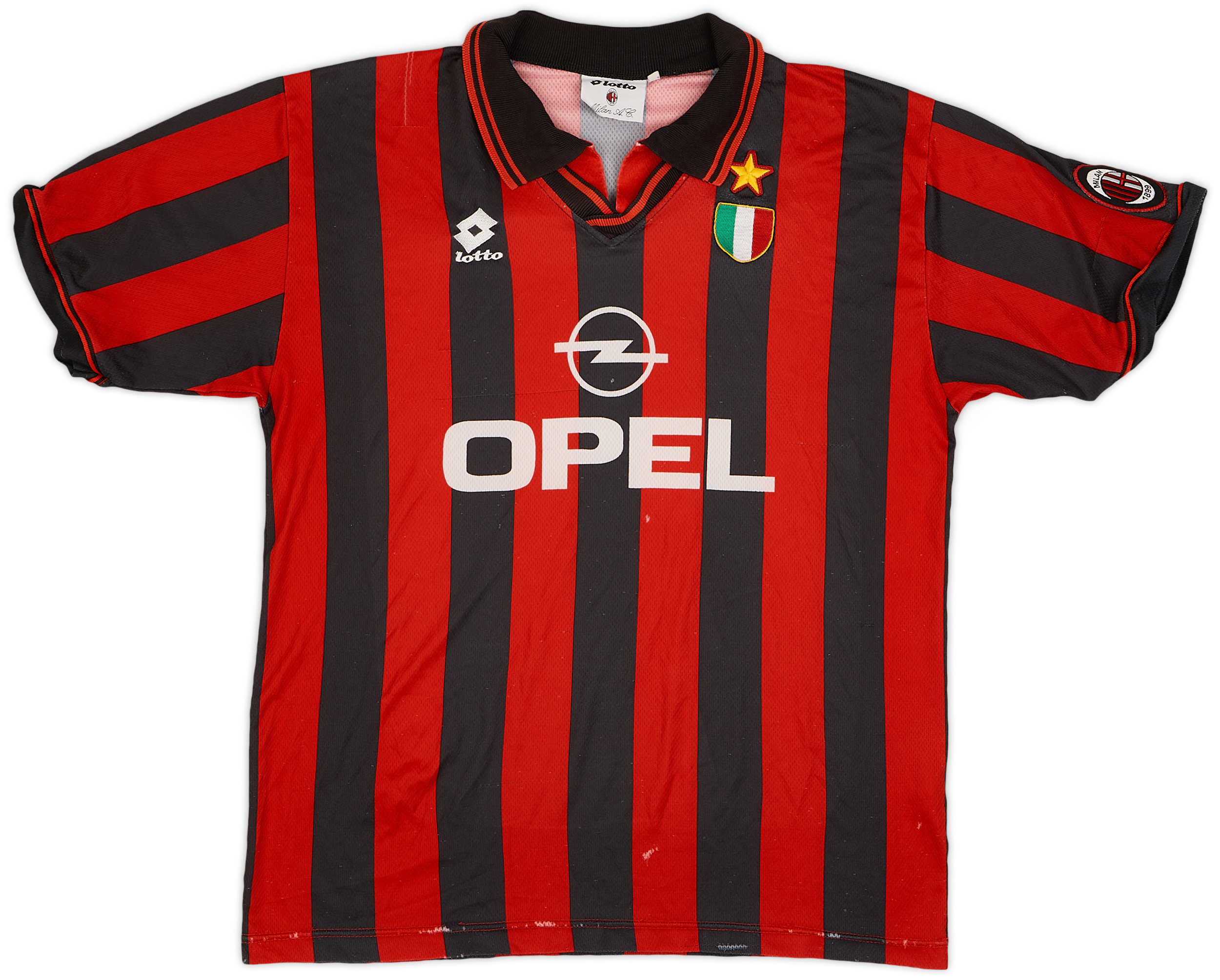 1996-97 AC Milan Home Shirt - 5/10 - ()
