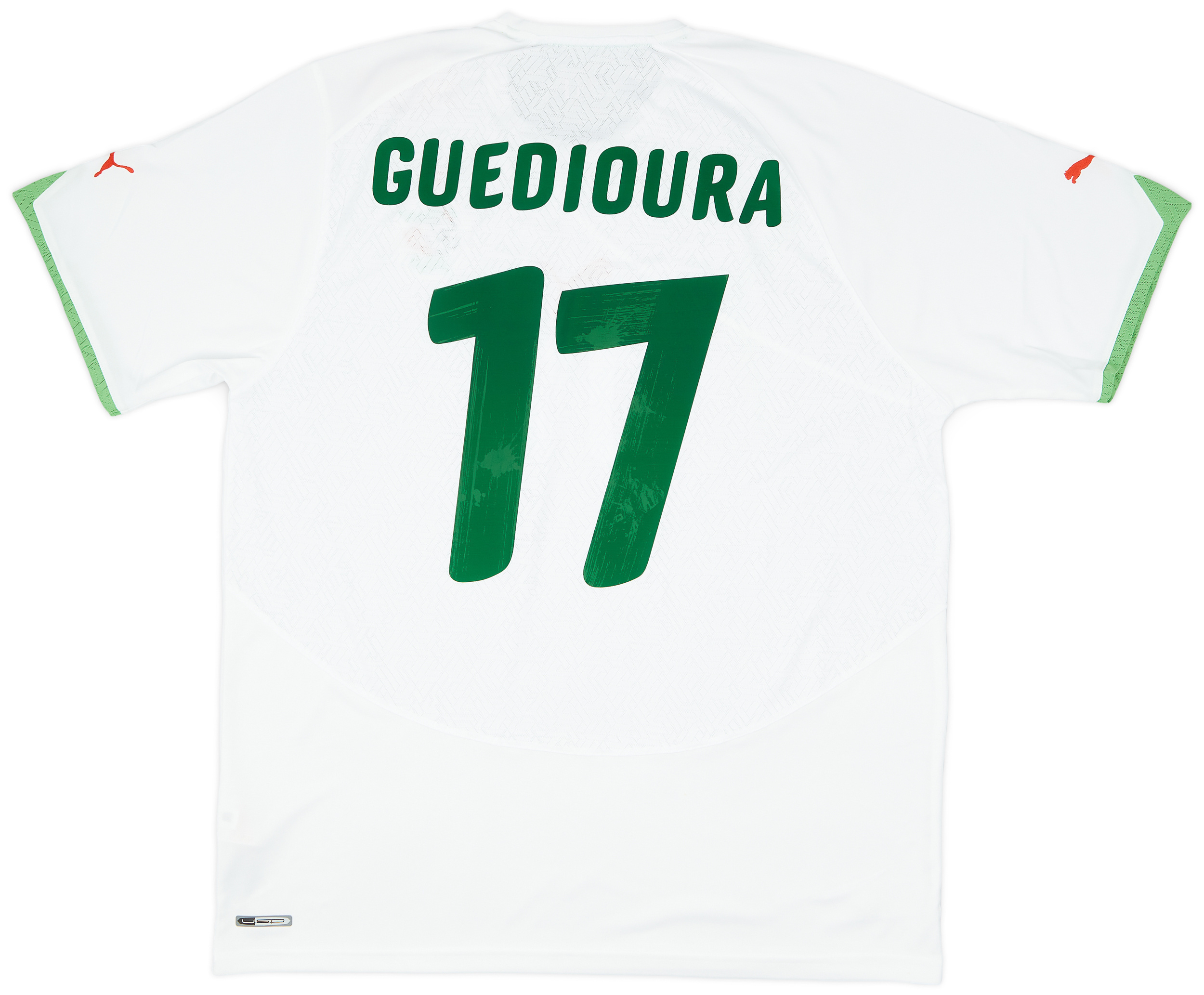 2010-11 Algeria Home Shirt Guedioura #17 ()