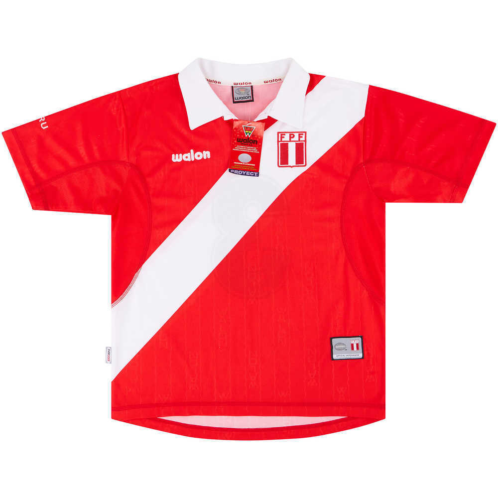 2004-06 Peru Away Shirt #3 (Rebosio) *w/Tags* M