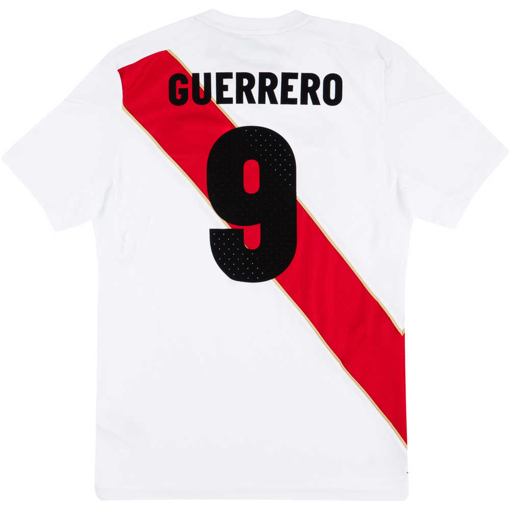 2018 Peru Home Shirt Guerrero #9 *w/Tags*