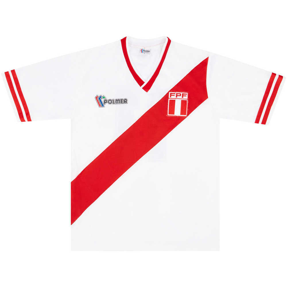 1992 Peru Match Issue Home Shirt #11