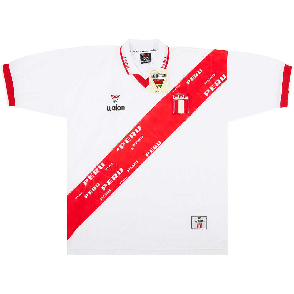 1999-00 Peru Home Shirt *w/Tags* XL