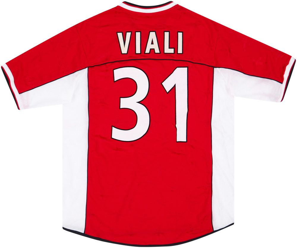 2002-03 Perugia Match Issue Home Shirt Viali #31 (v Chievo)-Match Worn Shirts  Other Italian Clubs Perugia Certified Match Worn