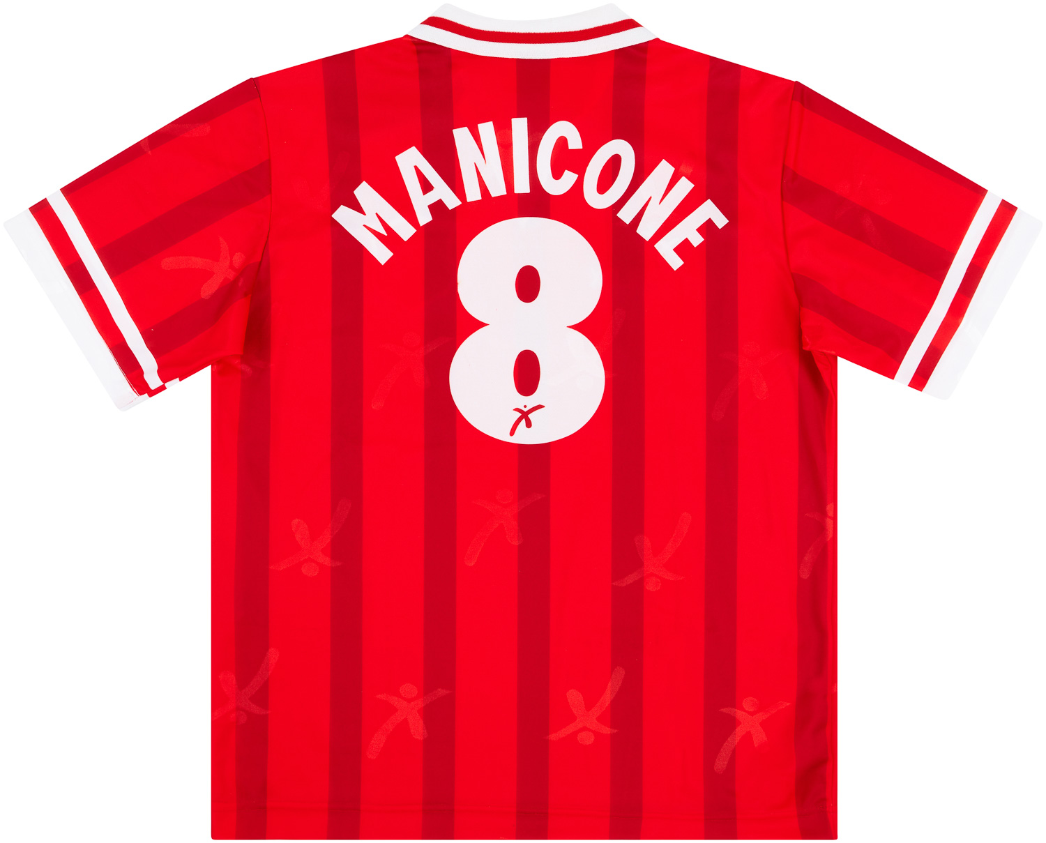 1996-97 Perugia Player Issue Home Shirt Manicone #8