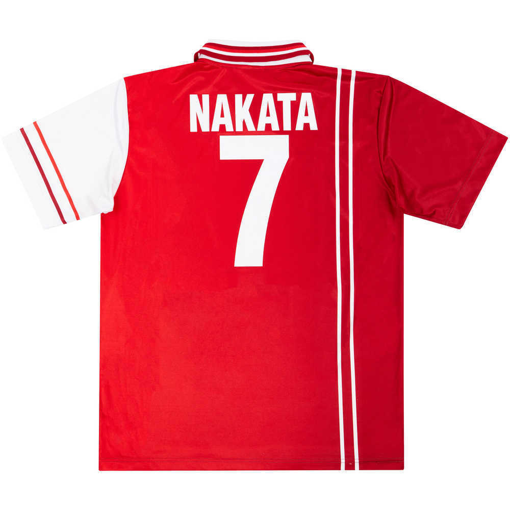 1998-99 Perugia Home Shirt Nakata #7 (Excellent) XL