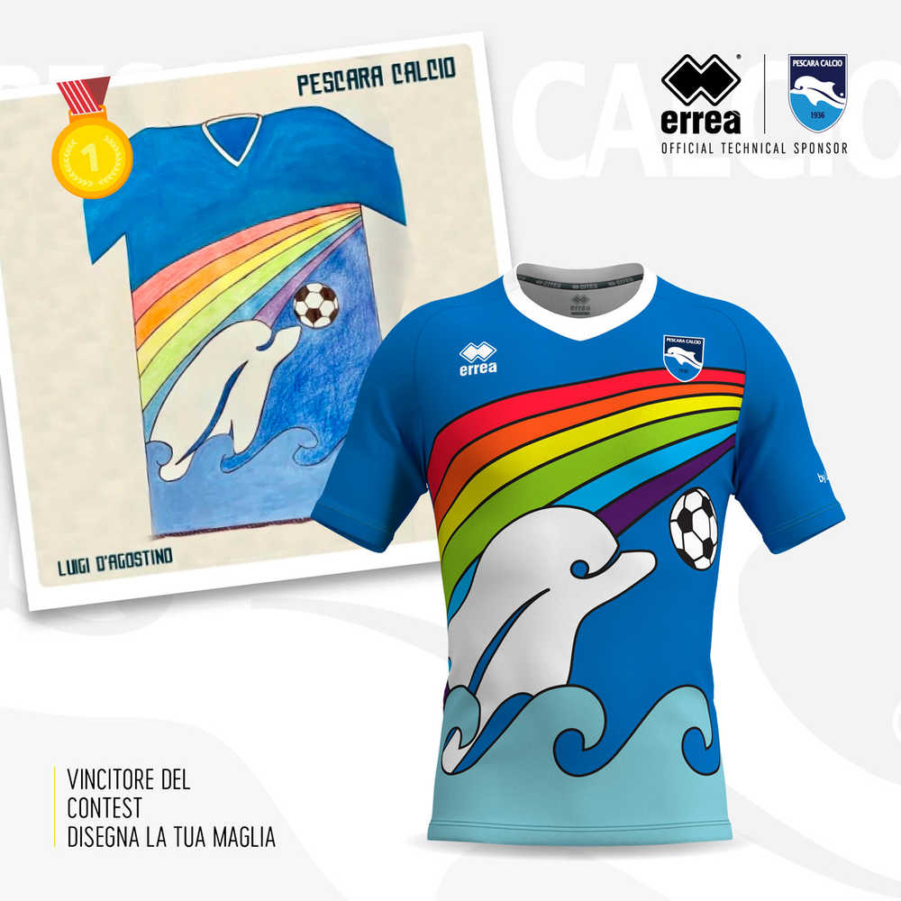 2020 Pescara Special Edition Rainbow Home Shirt *BNIB*