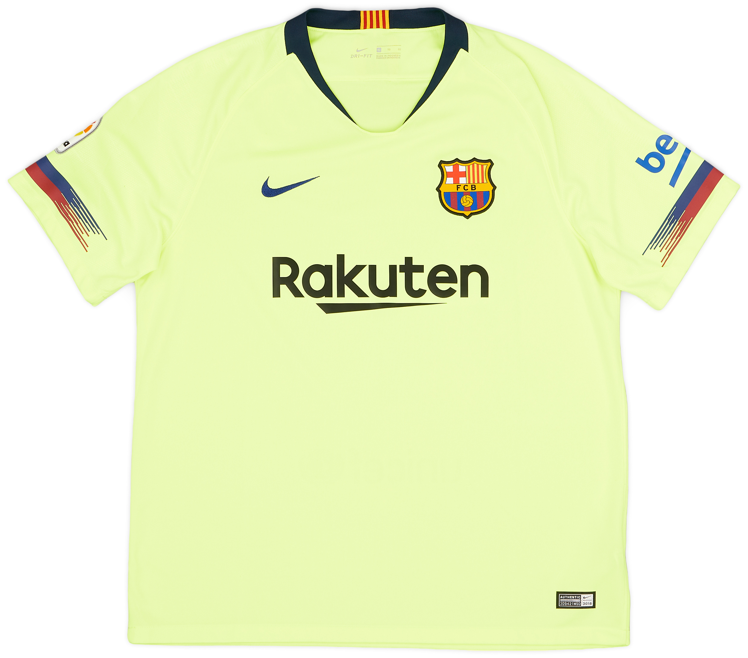 2018-19 Barcelona Away Shirt - 9/10 - ()