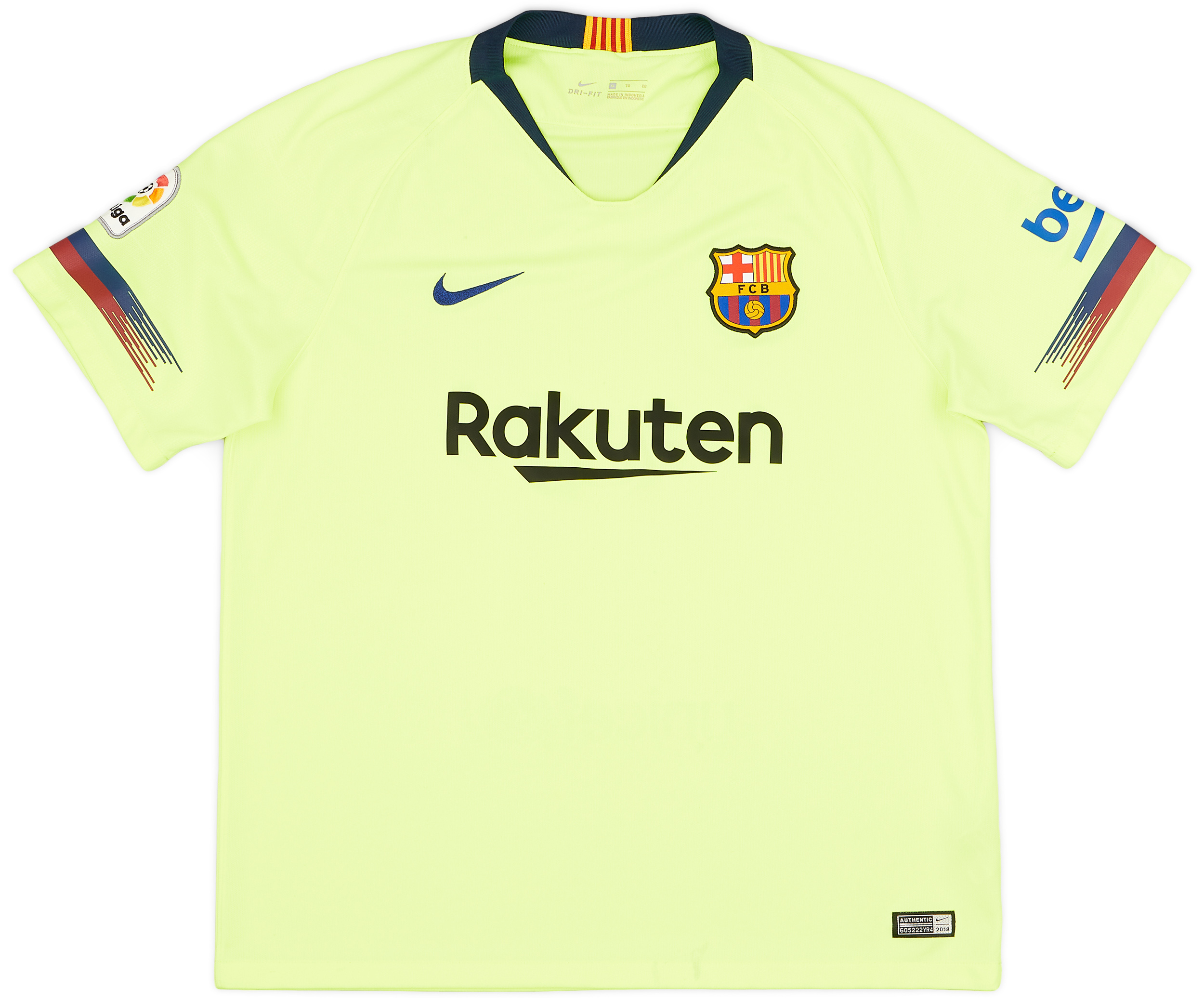 2018-19 Barcelona Away Shirt - 7/10 - ()