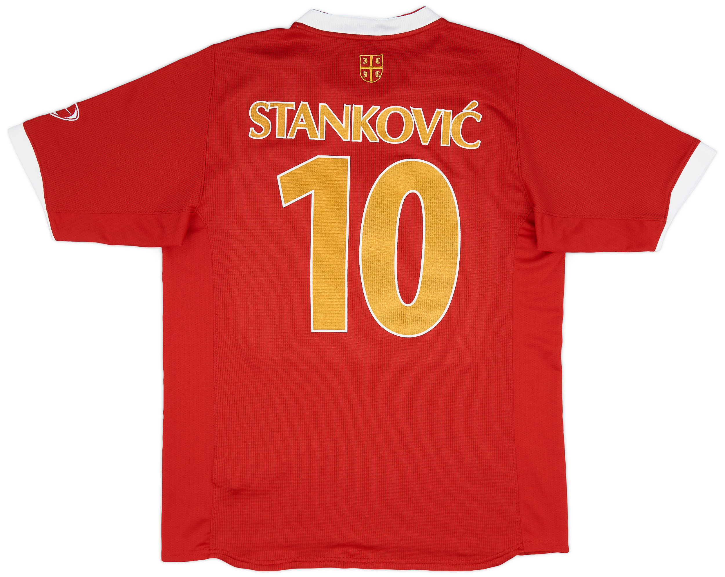 2007-08 Serbia Home Shirt Stanković #10 - 8/10 - ()