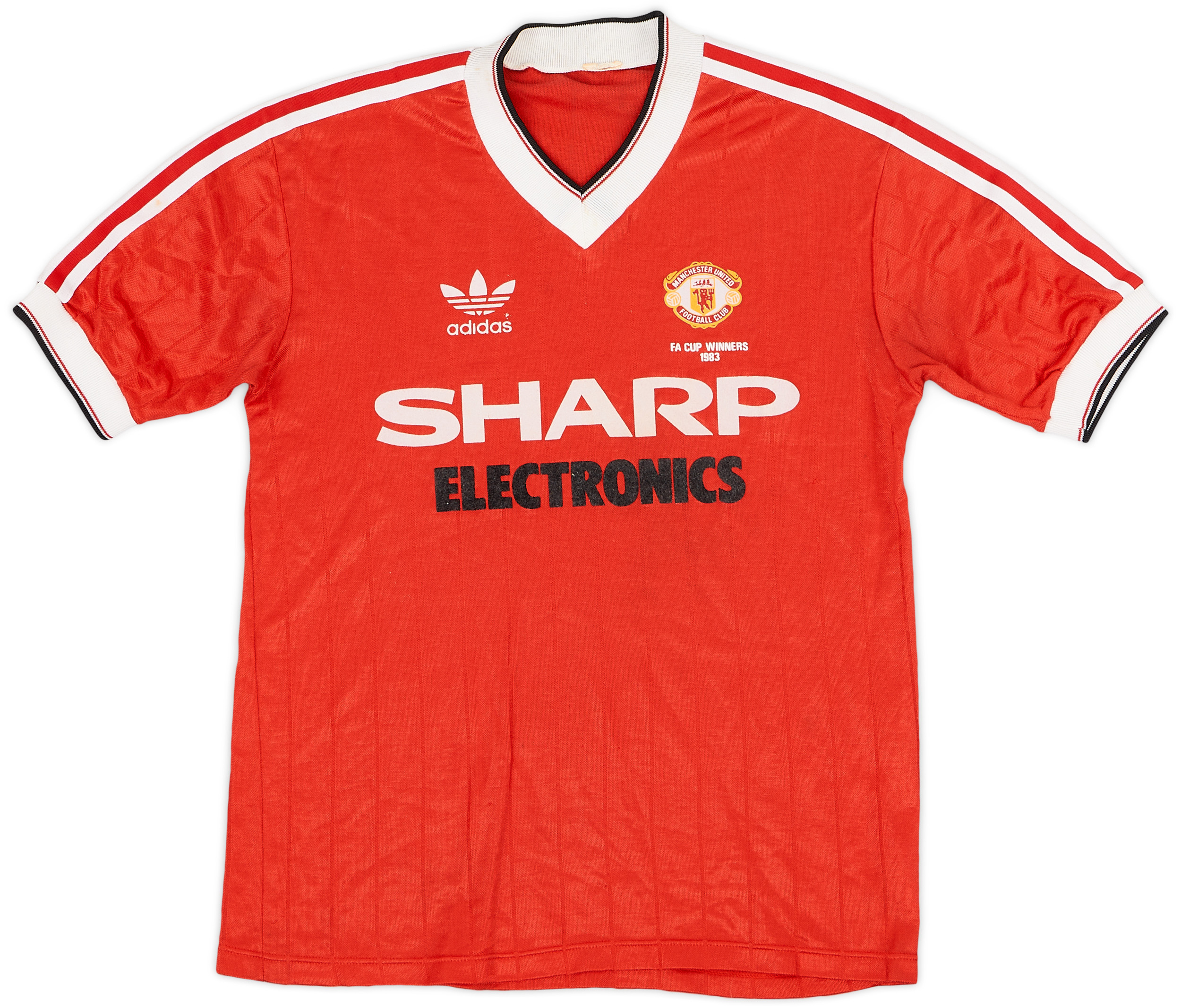 1983 Manchester United Home Shirt - 8/10 - ()