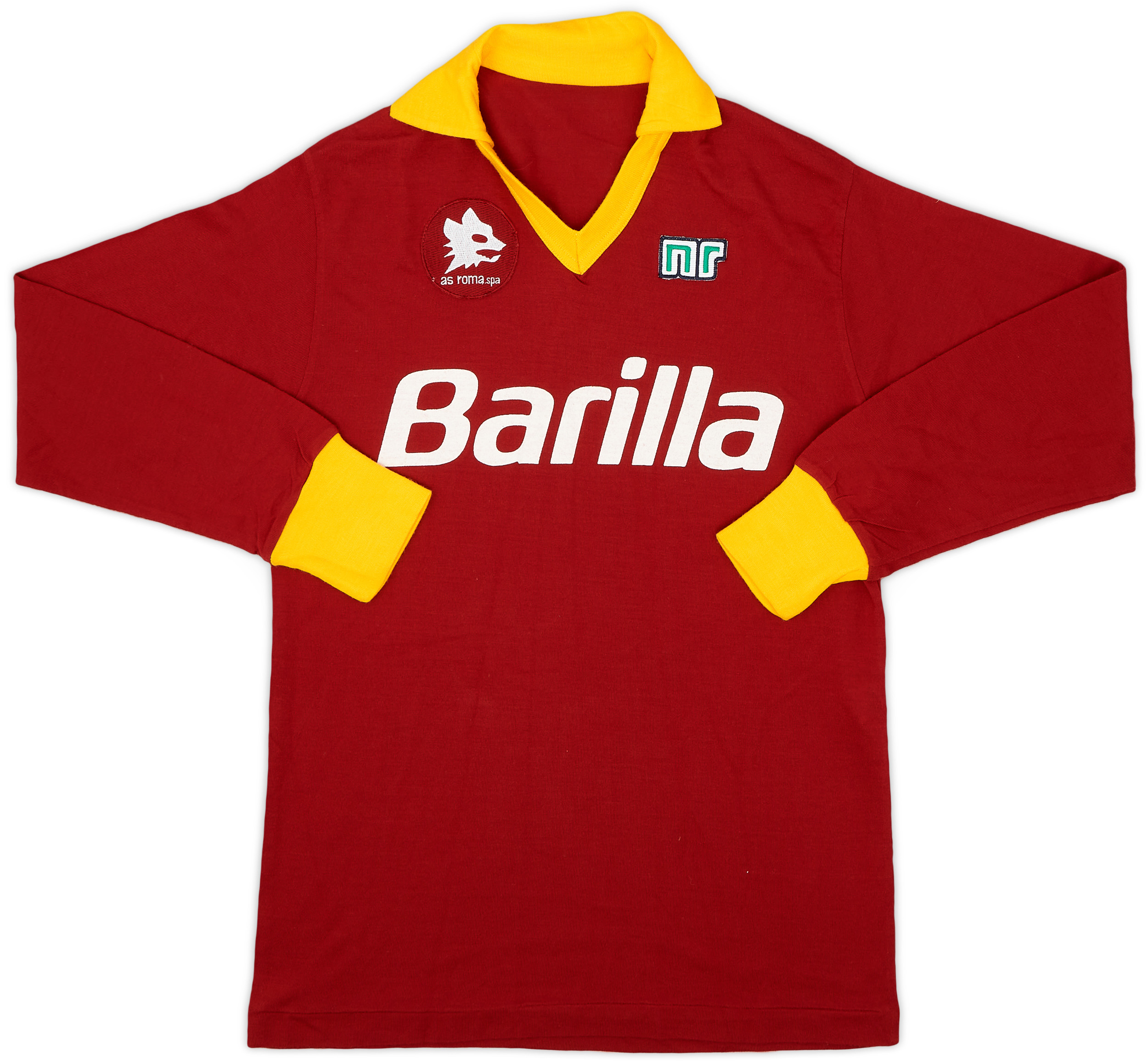 1988-89 Roma Home Shirt - 9/10 - ()