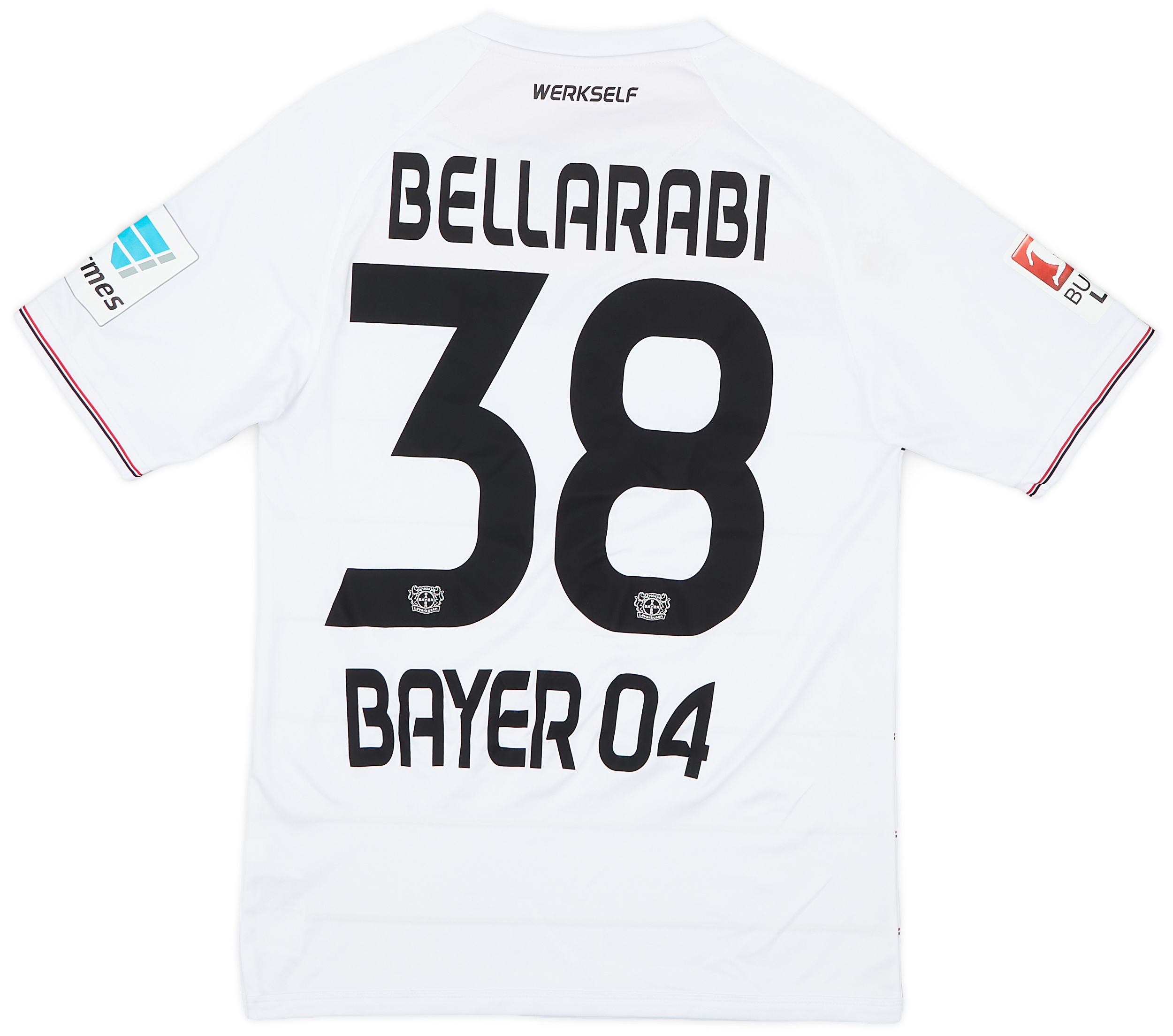 2017-18 Bayer Leverkusen Third Shirt Bellarabi #38 - 7/10 - ()