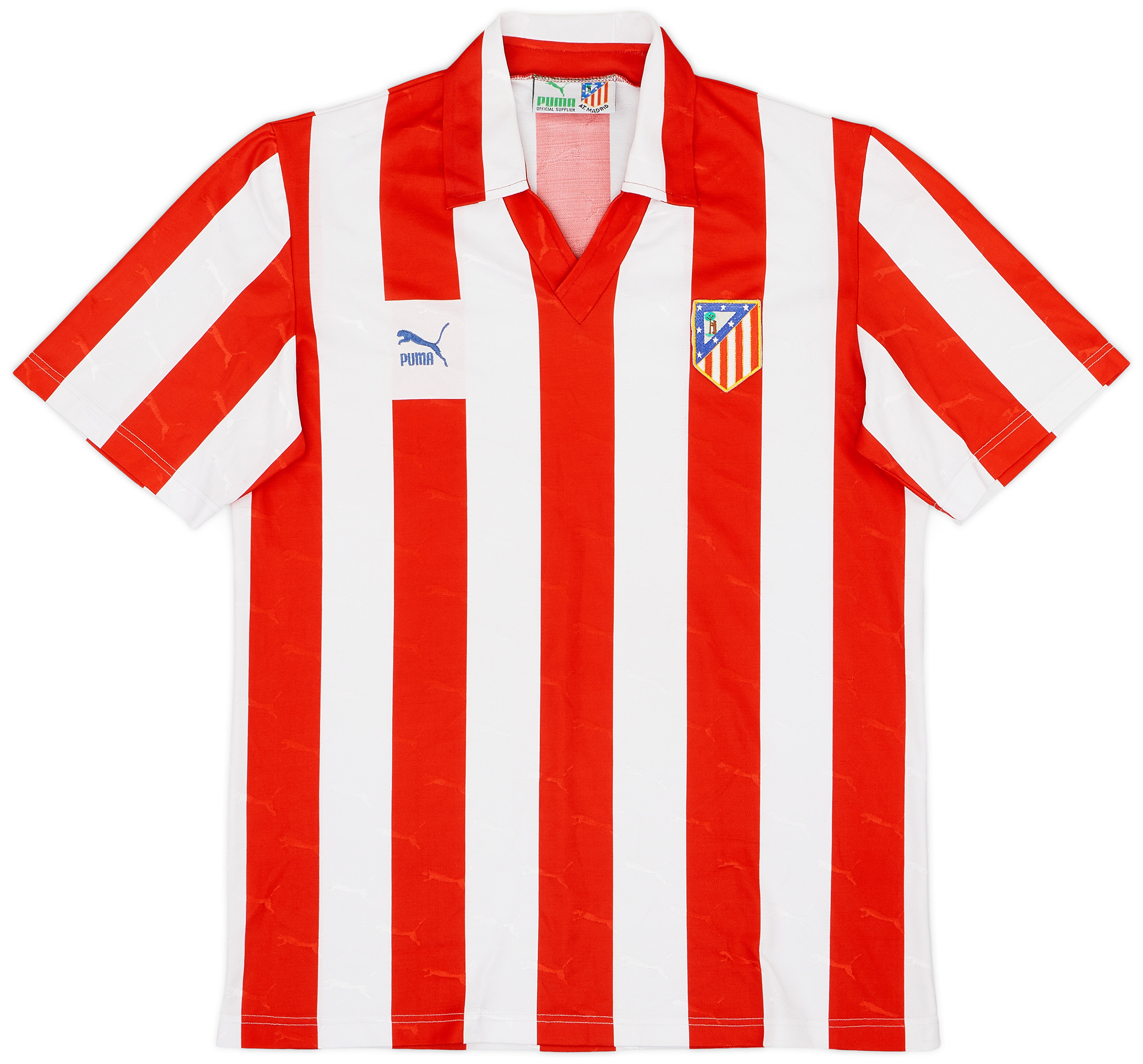 1992-93 Atletico Madrid Home Shirt - 9/10 - ()