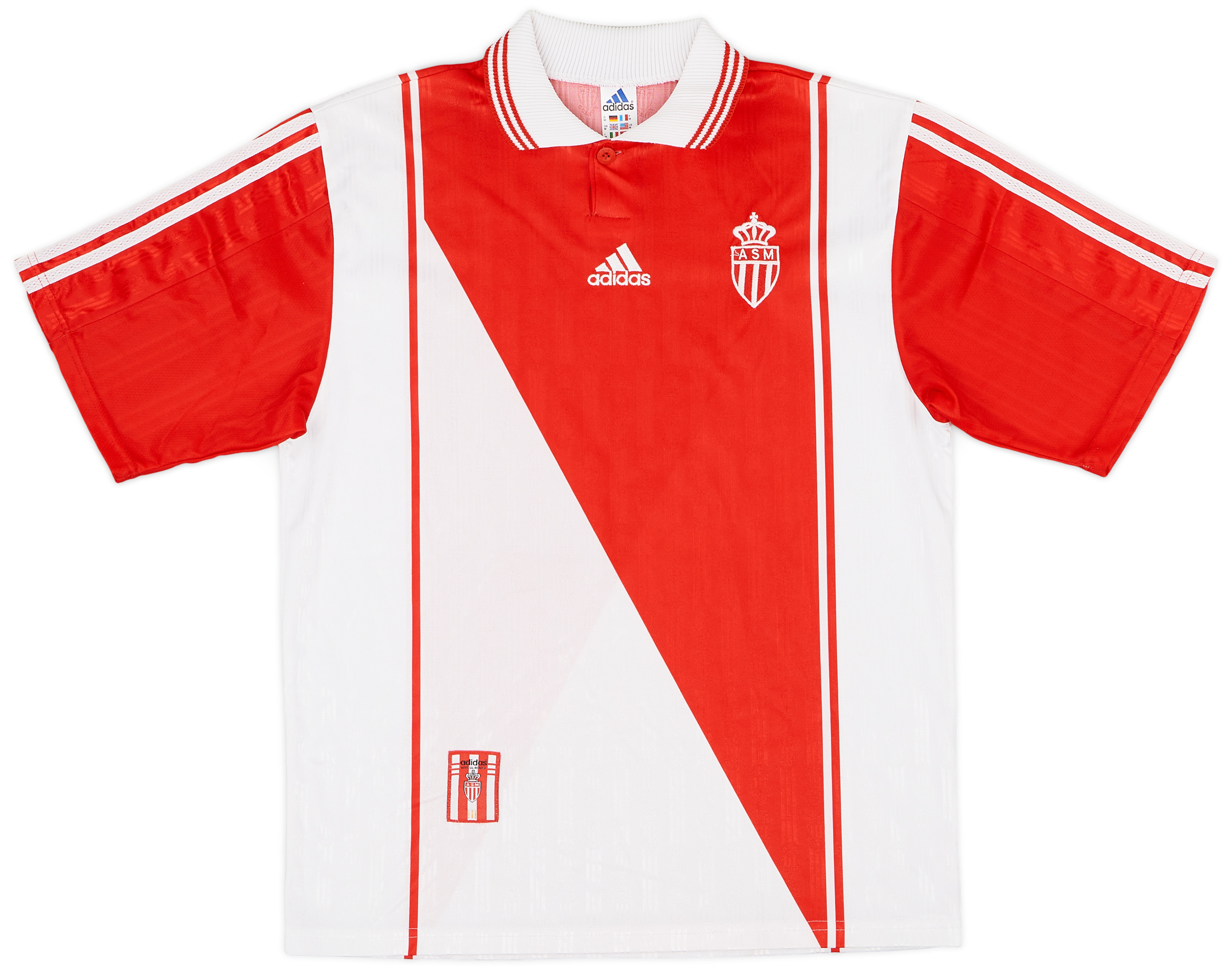 1997-98 Monaco Home Shirt - 9/10 - ()