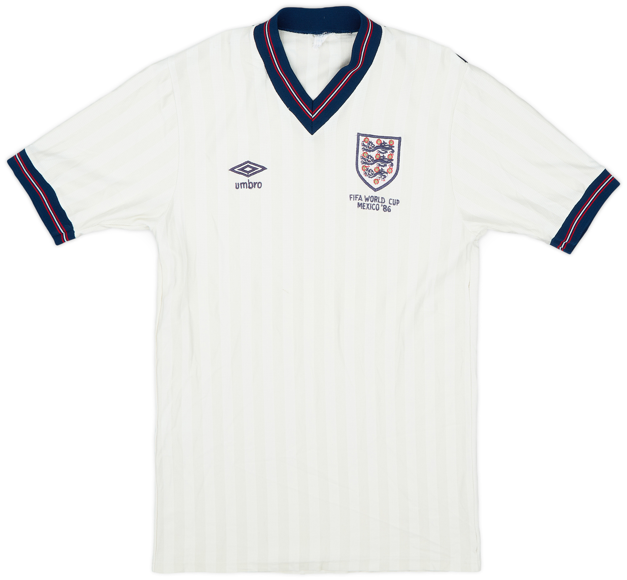 1986 England 'World Cup' Home Shirt - 8/10 - ()