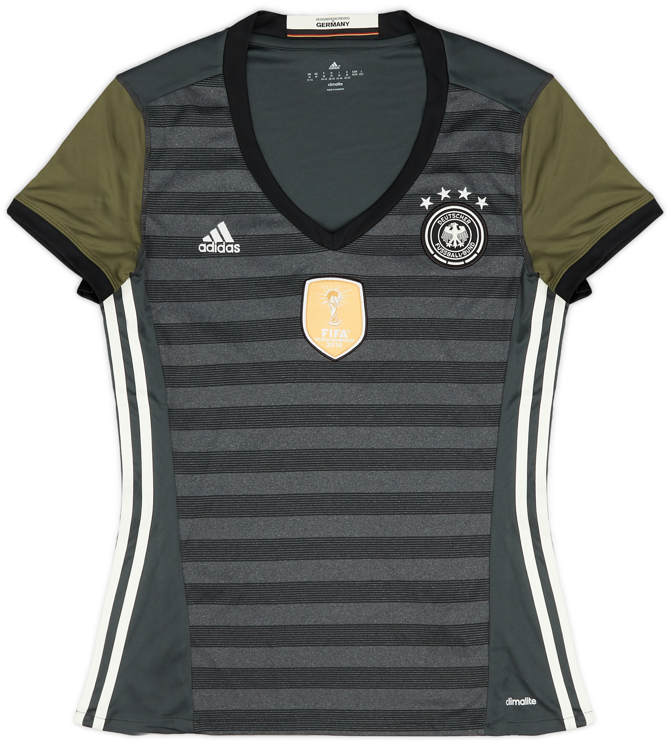 2015-17 Germany Away Shirt - 8/10 - (Women's )