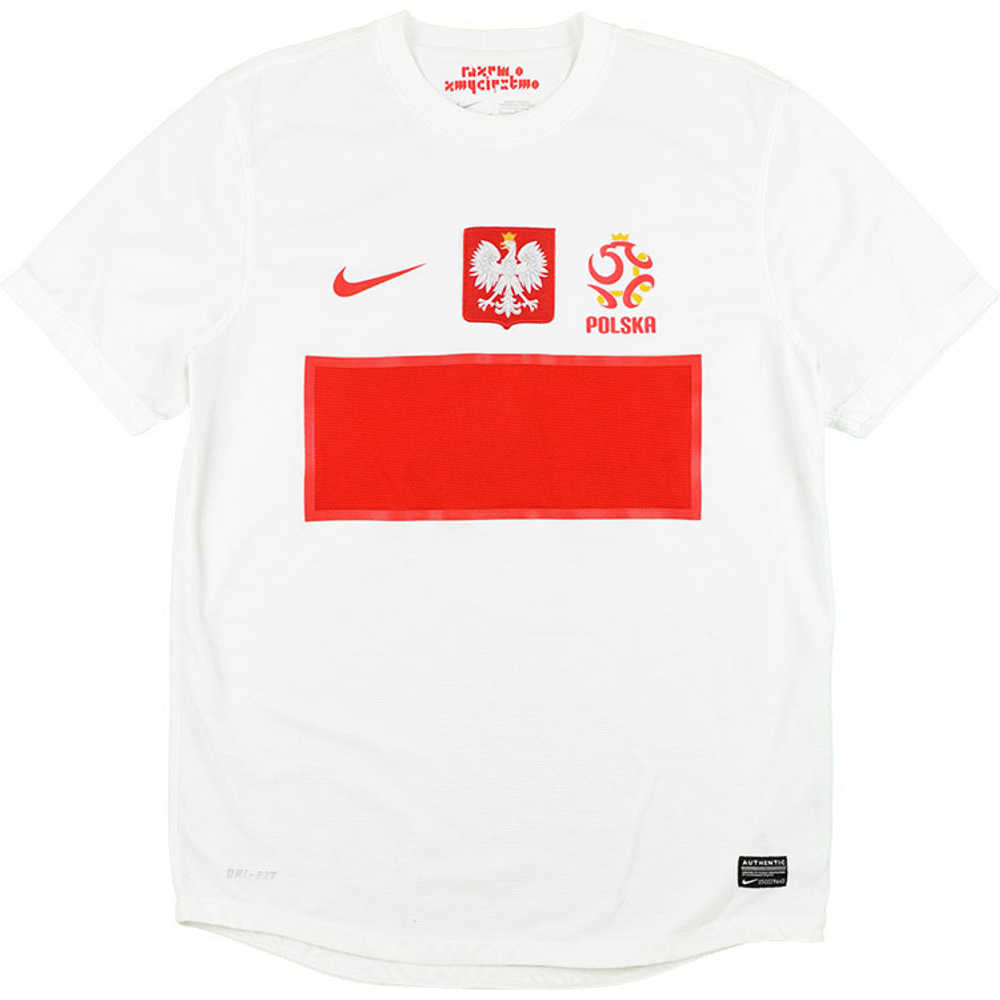 2012-13 Poland Home Shirt (Excellent) S