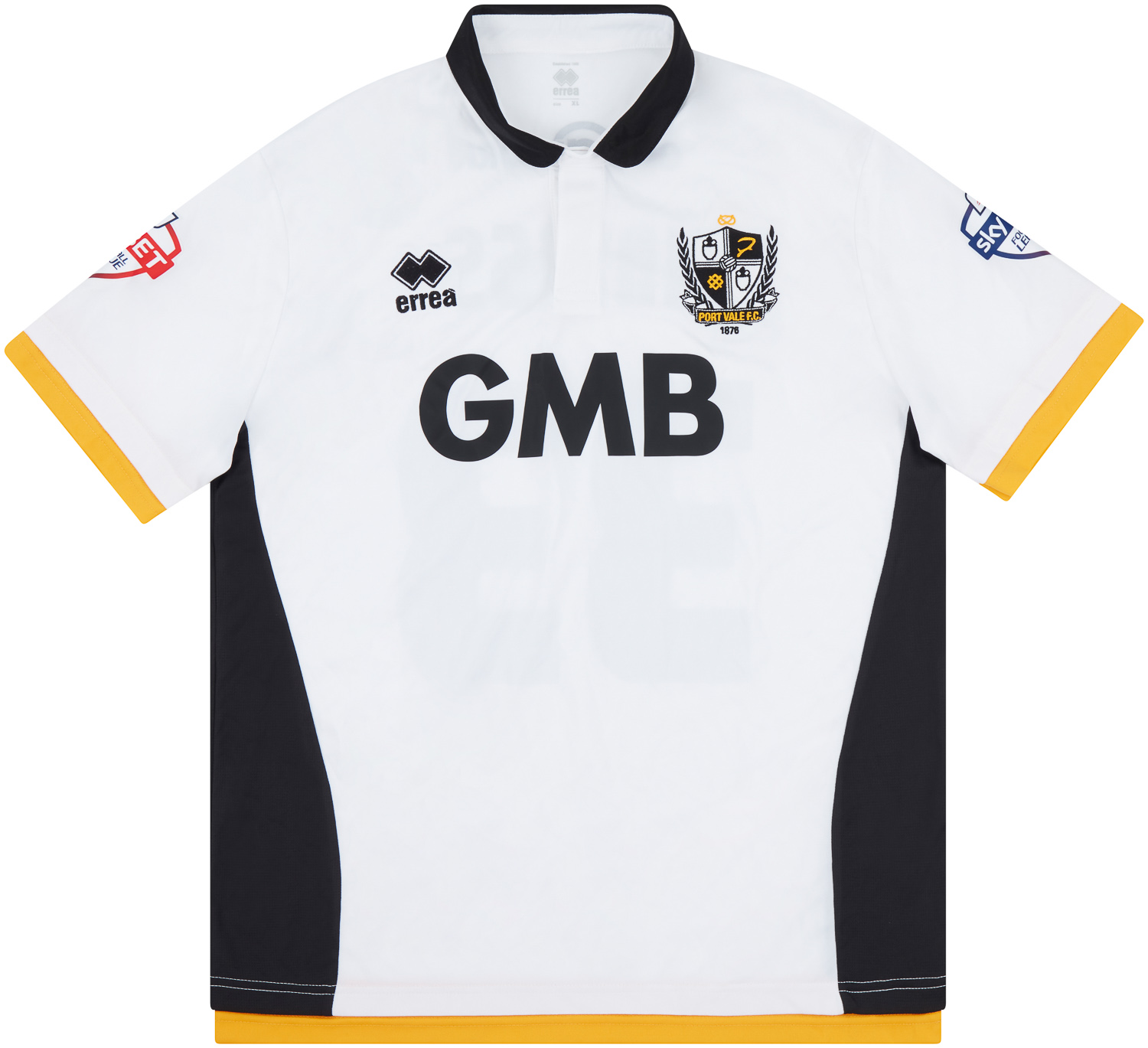 2014-15 Port Vale Match Issue Home Shirt Inniss #33