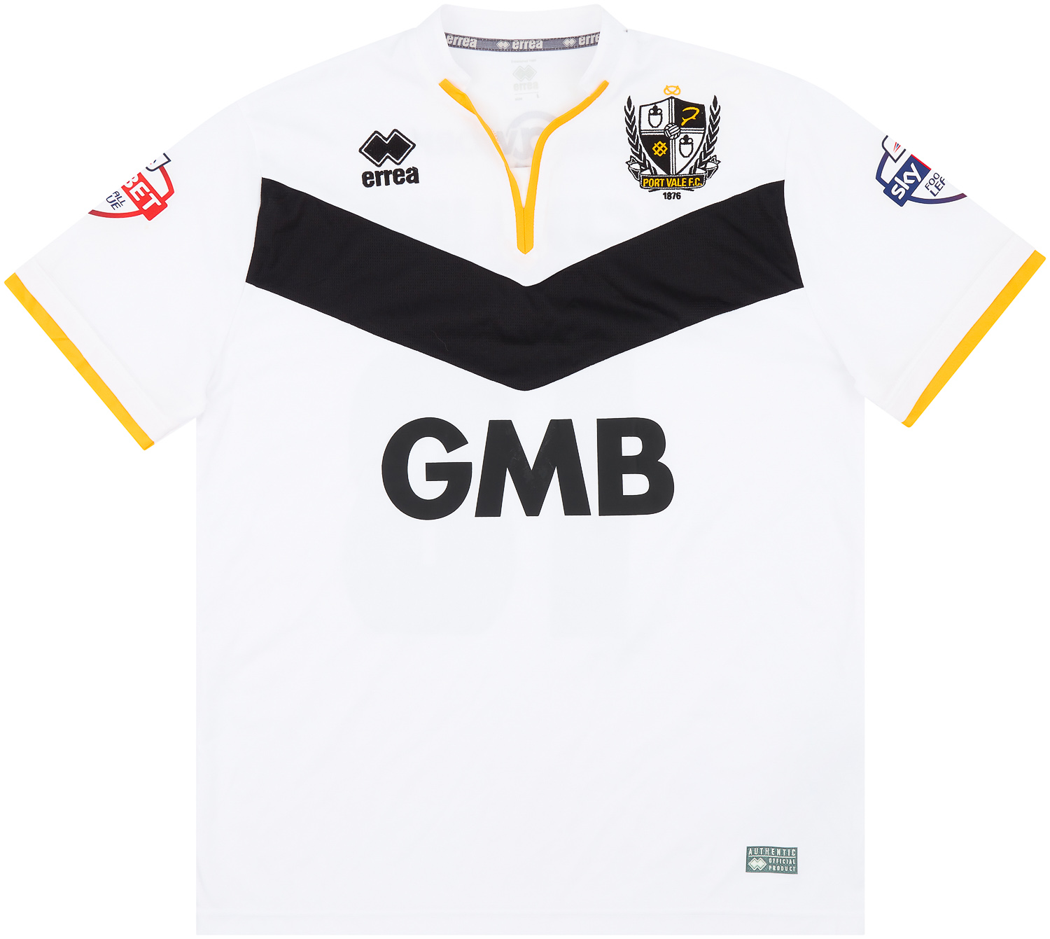2015-16 Port Vale Match Issue Home Shirt O'Sullivan #18