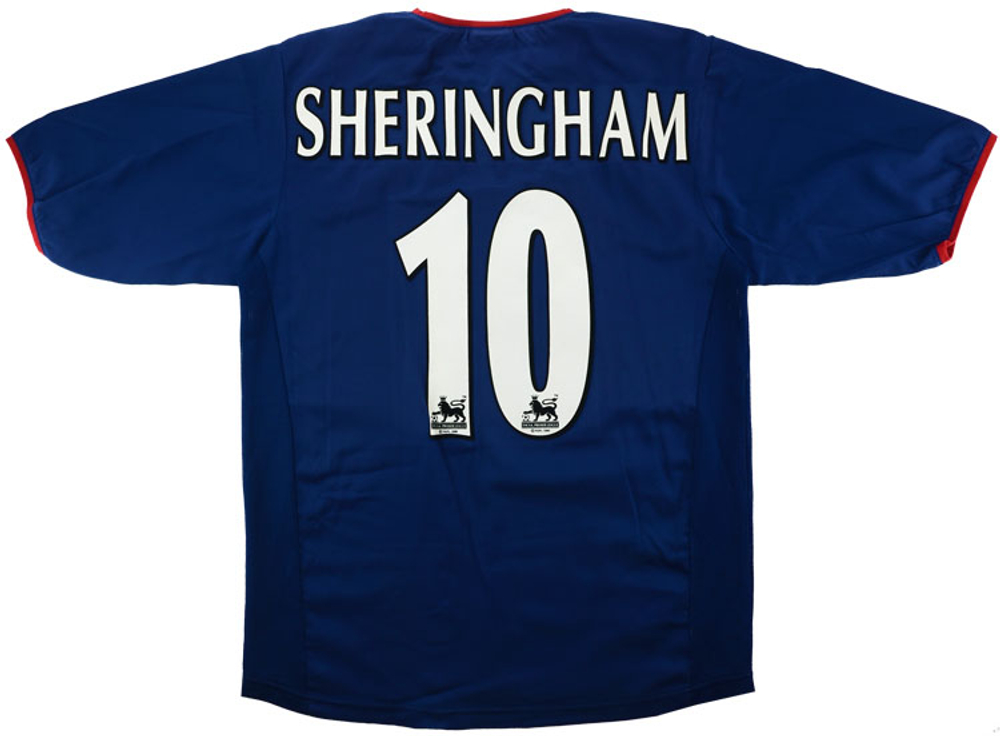 2003-04 Portsmouth Away Shirt Sheringham #10 (Excellent) XXL