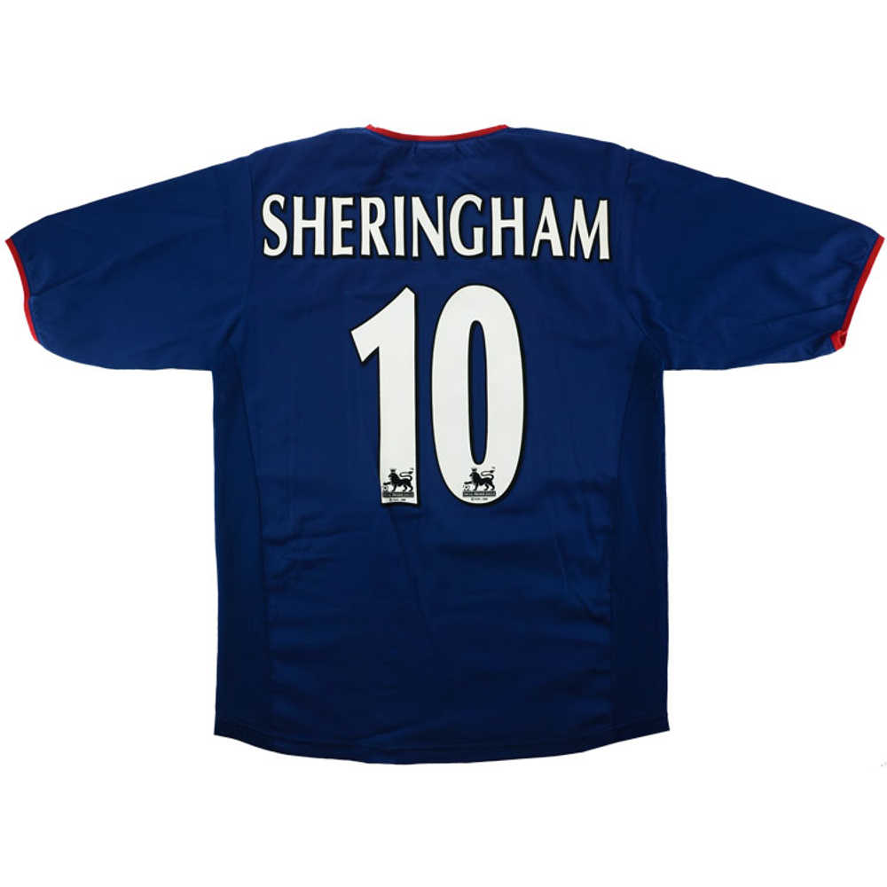 2003-04 Portsmouth Away Shirt Sheringham #10 (Excellent) XXL