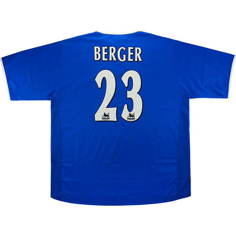 2003-05 Portsmouth Home Shirt Berger #23 (Excellent) L