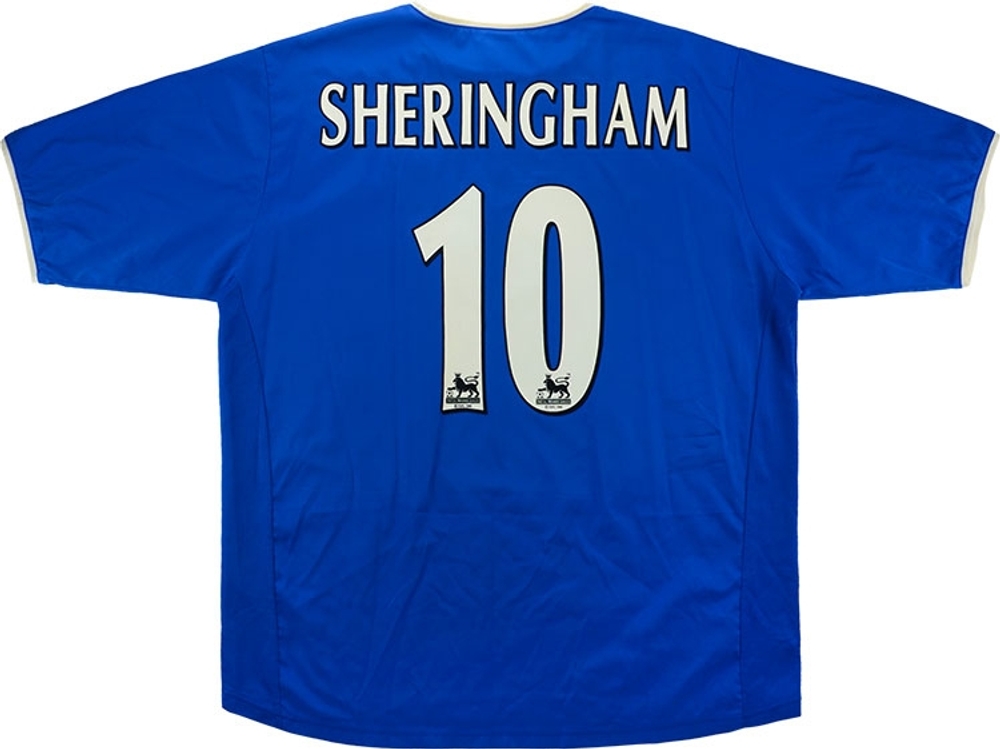 2003-05 Portsmouth Home Shirt Sheringham #10 (Excellent) XXL