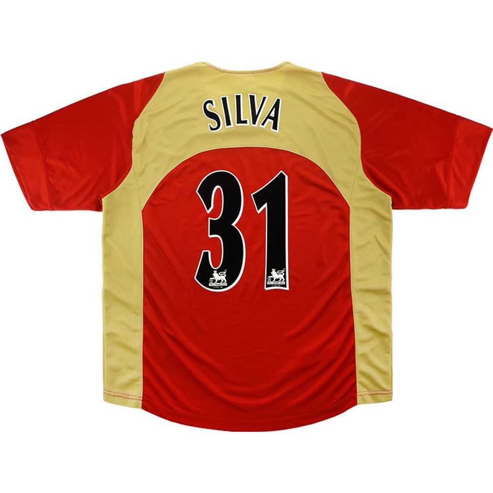 2005-06 Portsmouth Away Shirt Silva #31 (Excellent) XXL