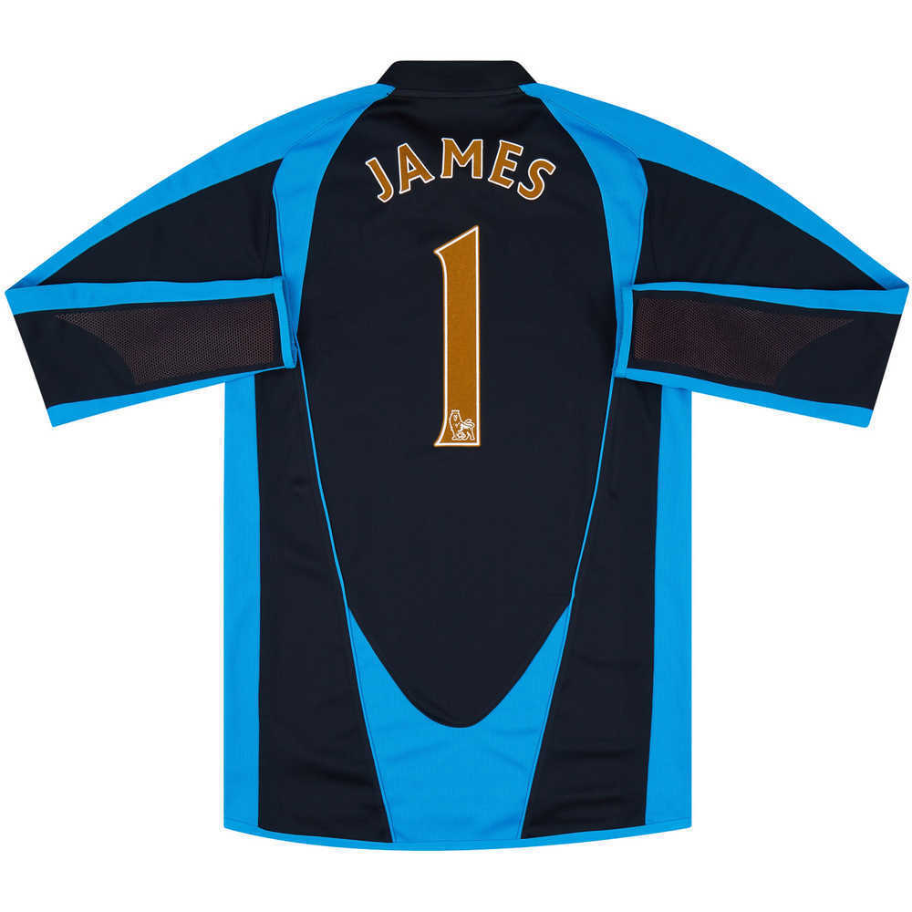 2008-09 Portsmouth GK Shirt James #1 (Very Good) XL
