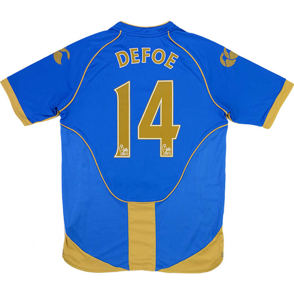 2008-09 Portsmouth Home Shirt Defoe #14 (Very Good) XXL