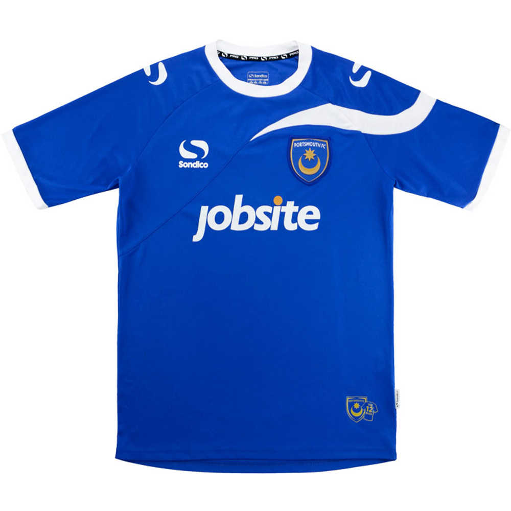 2013-14 Portsmouth Home Shirt (Excellent) XXL