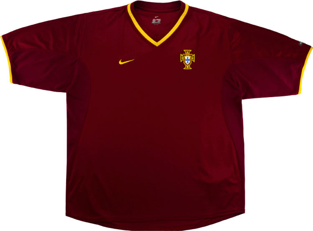 2000-02 Portugal Home Shirt (Very Good) S-Portugal Euro 2020