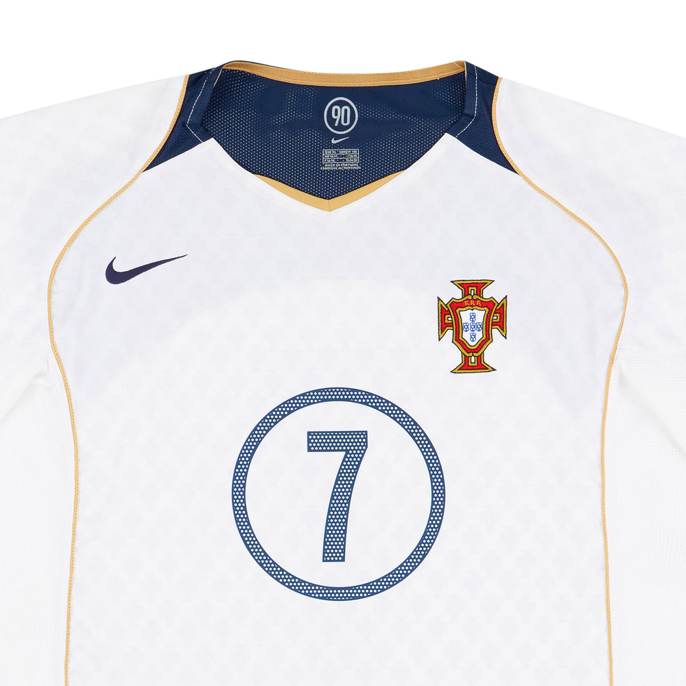2004-06 Portugal Away Shirt Figo #7 *w/Tags* XL