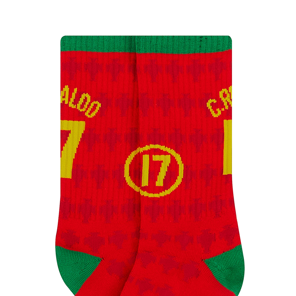 2004-06 Portugal C.Ronaldo #17 Home Crew Socks *BNIB*