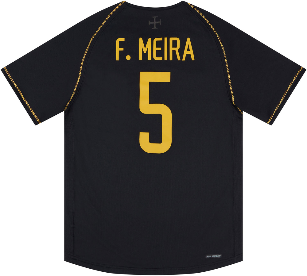 2006-07 Portugal Away Shirt F.Meira #5 (Excellent) S-Specials Portugal Names & Numbers Germany 2006