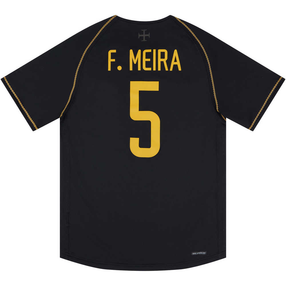 2006-07 Portugal Away Shirt F.Meira #5 (Excellent) S