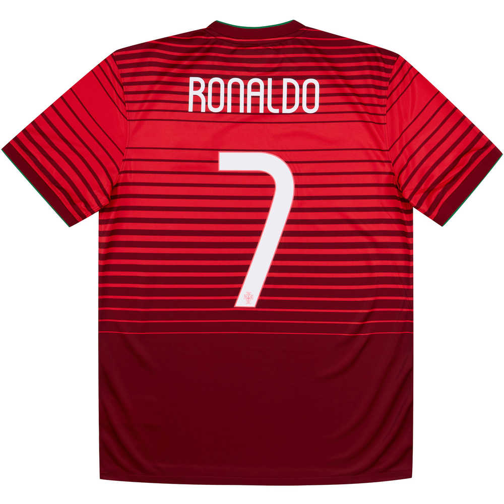2014-15 Portugal Home Shirt Ronaldo #7 *w/Tags*