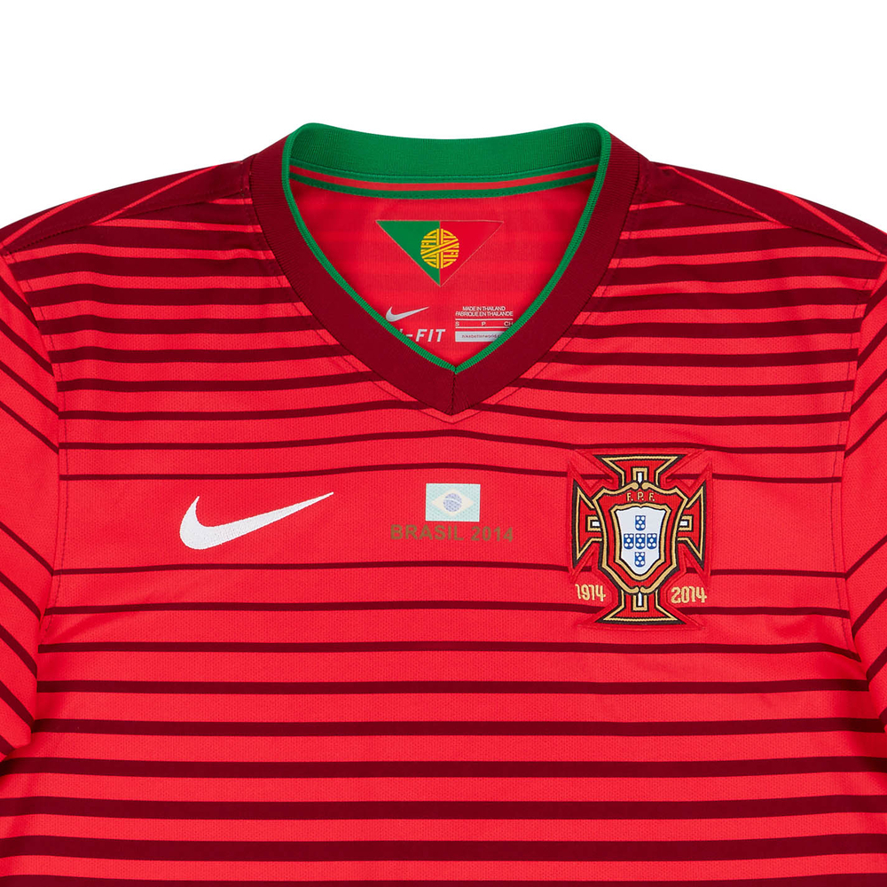 2014-15 Portugal Home Shirt (Very Good) S-Portugal