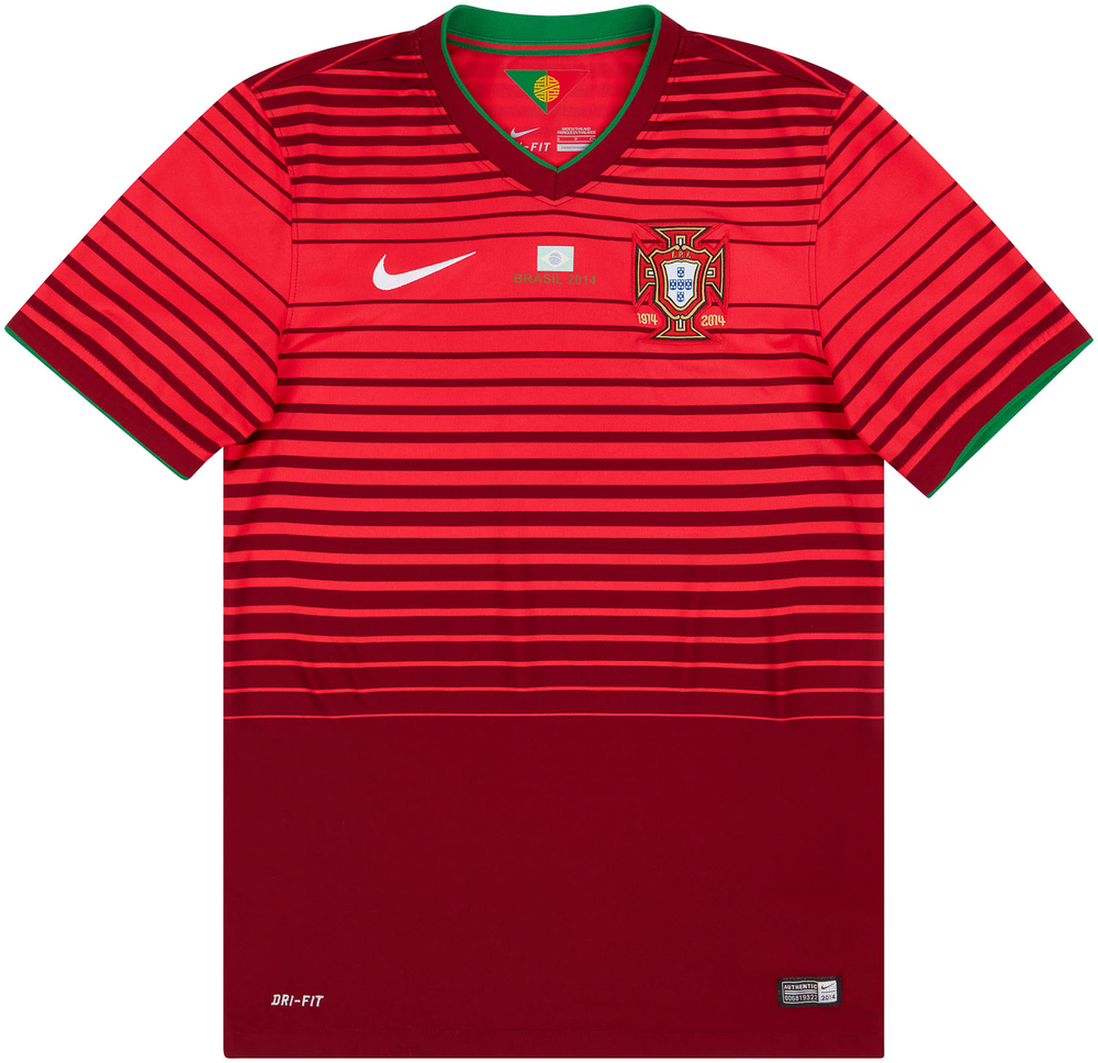 2014-15 Portugal Home Shirt (Very Good) S-Portugal