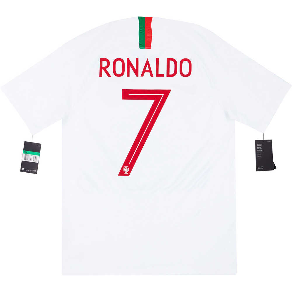 2018-19 Portugal Away Shirt Ronaldo #7 *w/Tags* M