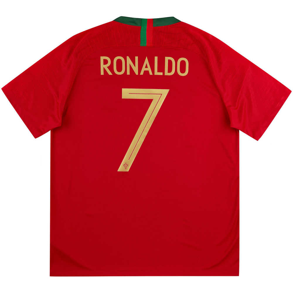 2018-19 Portugal Home Shirt Ronaldo #7 (Excellent) XXL