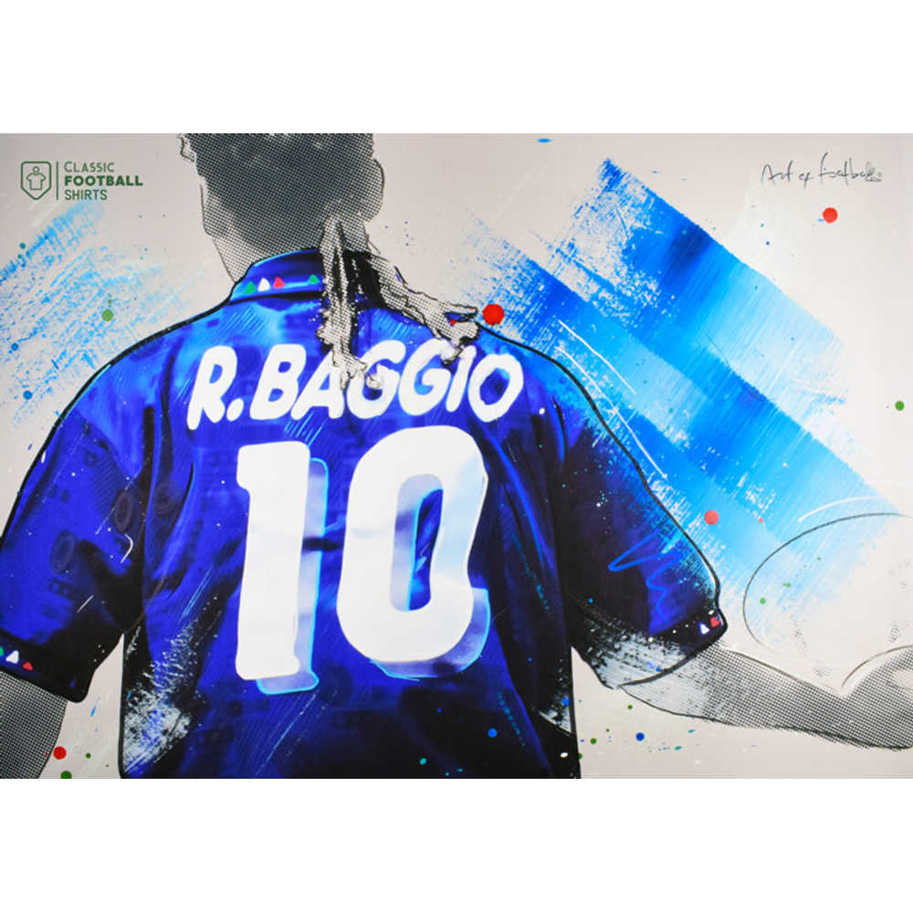 1994 Italy Baggio CFS x AoF A3 Print/Poster