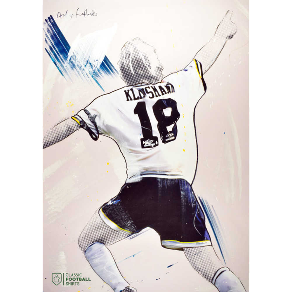 1994-95 Tottenham Klinsmann CFS x AoF A3 Print/Poster